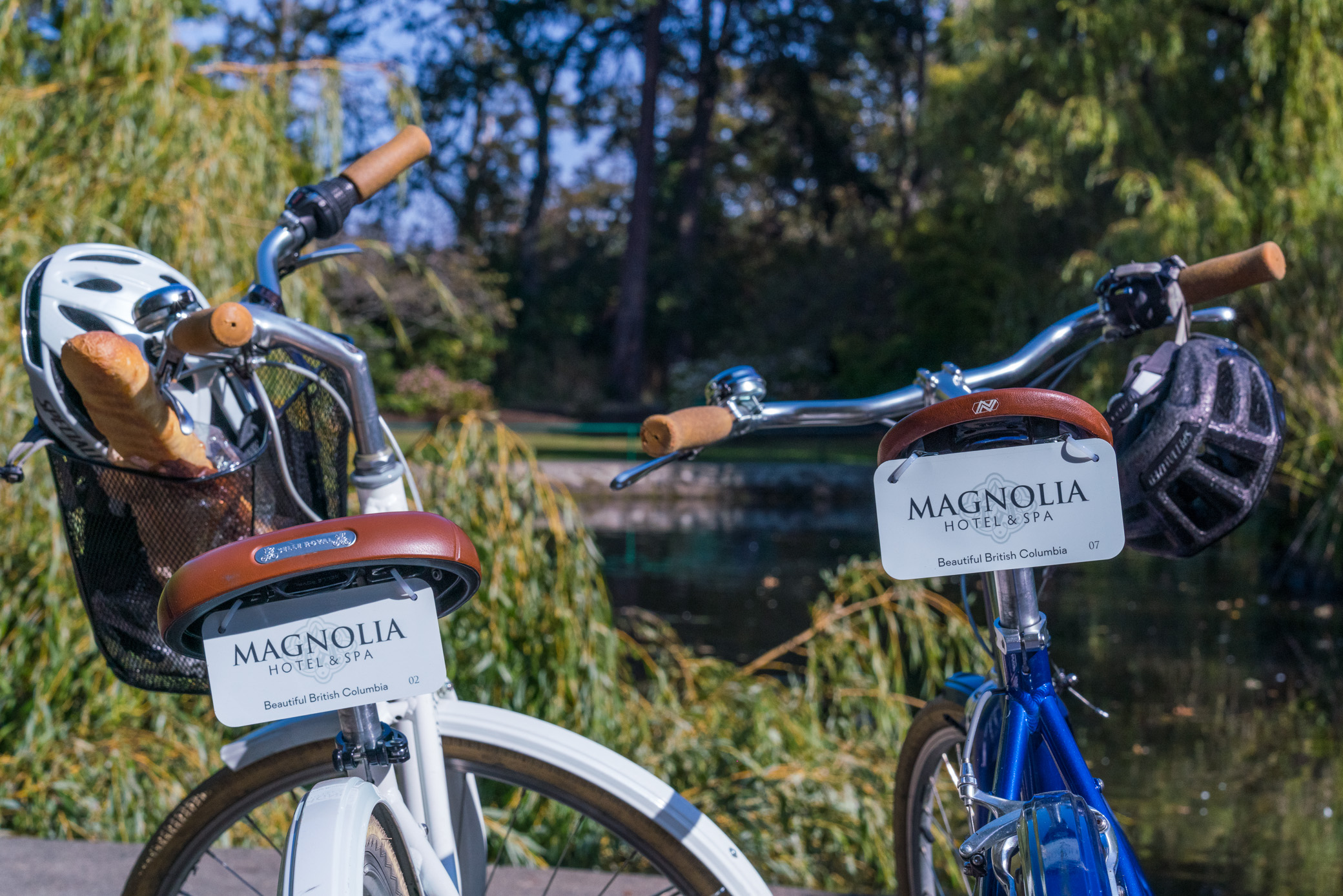 Bikes at The Magnolia Hotel an Spa