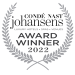 Conde Nast Johansens luxury hotels award winner 2022